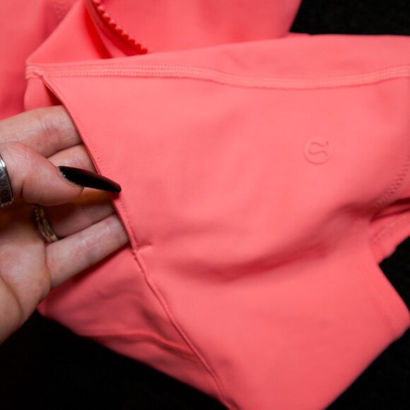 Lululemon Athletica Orange and Pink One Piece Swimsuit - Picture 4 of 5